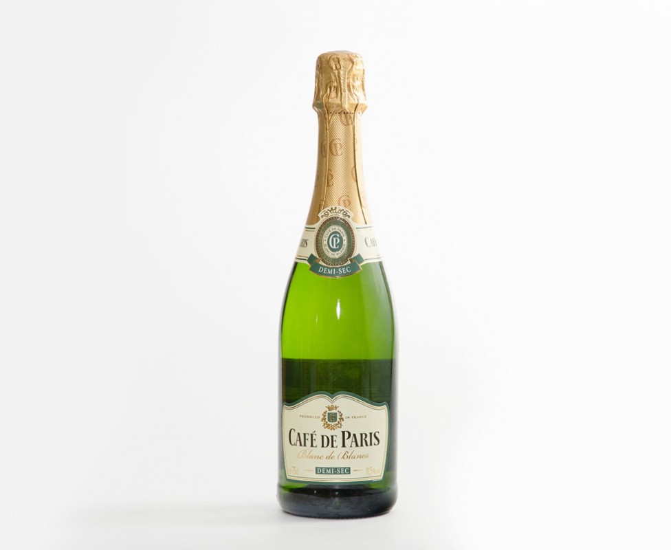 0.75 л. Шампанское Taittinger Demi-sec 0,75 л. Игристое вино duc de Paris Brut 075 л. Гала де пари бел брют 11% 0,75 (6шт).